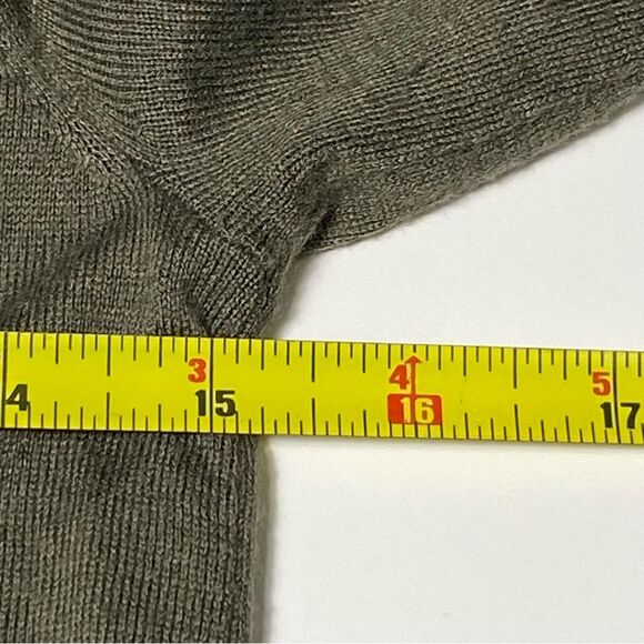 Ann Taylor Cashmere Blend Faux Wrap Front W/ Buttons Knit Sweater Women's XXS - Picture 5 of 16